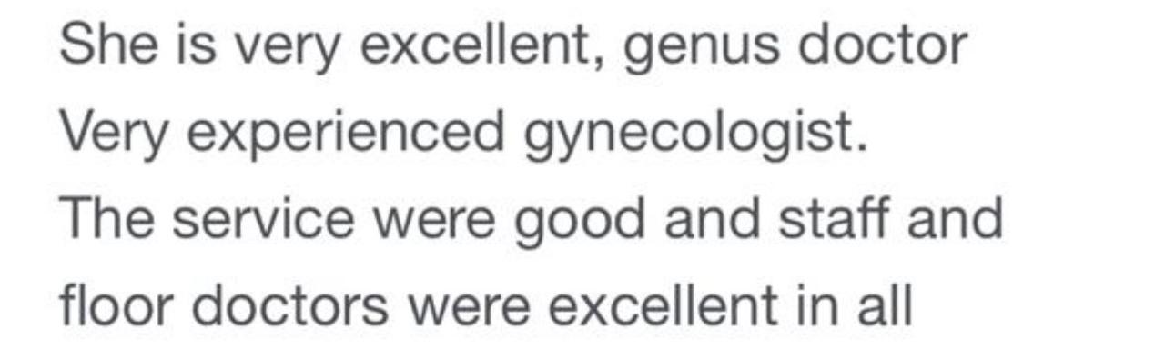 Patient Review - Google